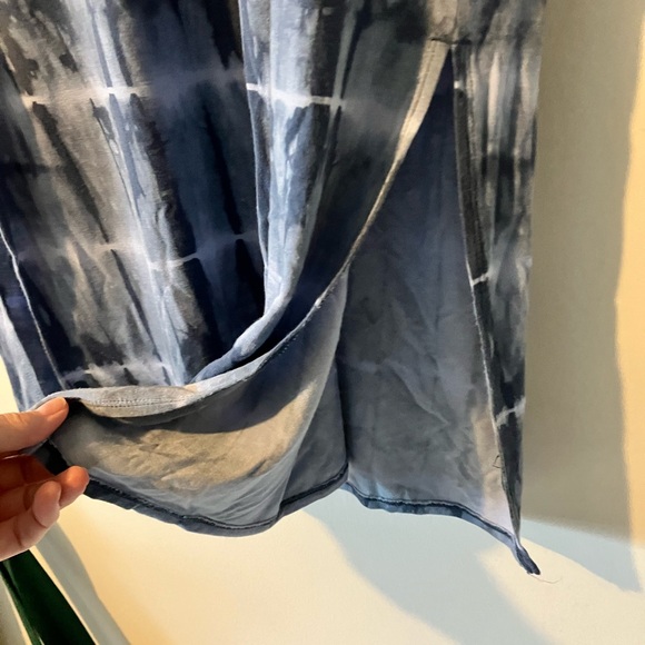 Soft, silky length skirt. 38 1/2” from top of waist to bottom. - Picture 4 of 8